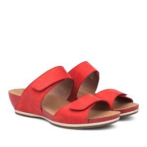 Dansko Vienna Slide, Red